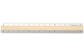 Midori Aluminium Wooden Ruler